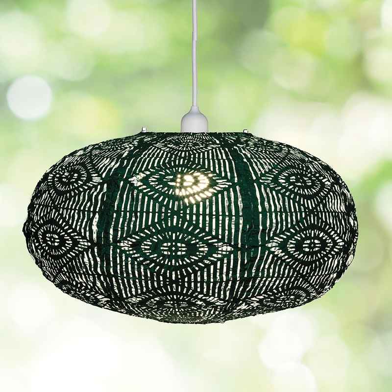 Stella Starbeam Indoor/Outdoor Green Pendant Light